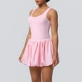 thumbnail image 2 of AEXTO Robe de Tennis avec Short Intégré et Soutien-Gorge Robe Athlétique pour Femmes Été Golf Active Robe d'Entraînement, 2 of 12