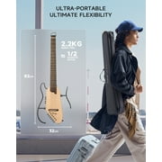 Donner HUSH I PRO Travel Guitar Acoustic Electric Guitar