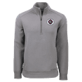thumbnail image 2 of Men's-Cutter & Buck  Gray New England Revolution Roam Eco Recycled Quarter-Zip Pullover Top, 2 of 3
