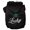 Black, variant on Pet, Dog Cat Hoodie Rhinestone, "Lucky"