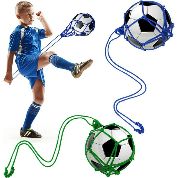 HEQU 2 Pcs Solo Soccer Kick Trainer Soccer Ball Bungee Training ...