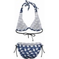 thumbnail image 5 of SKQIT Women Two Piece Bikini Swimsuit Sexy Bathing Suits Halter Triangle Tops String Bikini Sets, 5 of 6