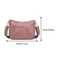thumbnail image 6 of JUYGO Vintage Trendy Crossbody Bag PU Leather Hobo Handbag with Guitar Strap Satchel Purse Underarm Bag for Women and Girls, 6 of 6