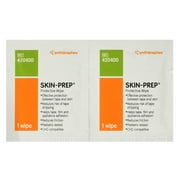 Smith & Nephew Skin-Prep Protective Adhesive Dressing Barrier Wipes, 50 Ct