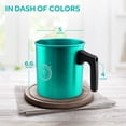 thumbnail image 4 of Hearts & Crafts Candle Pots, 32oz. Aluminum Candle Making Pouring Pot for 2lb. Melted Wax, Teal Color - Best for Candles, Arts & Crafts, and More, 4 of 9