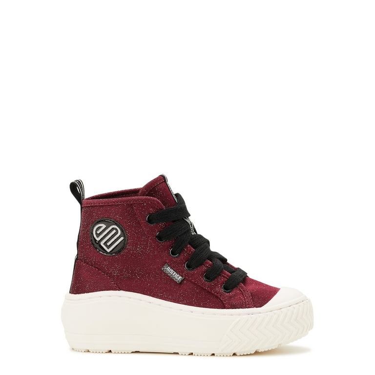 Justice high top hot sale sneakers