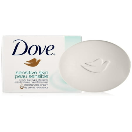 Sensitive Skin Unscented 16-4 OZ Bar Soaps, 64 OZ, Beauty Bar, Hypoallergenic, Fragrance Free By (Best Hypoallergenic Bar Soap)