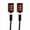Red, variant on Universal Motorcycle Car SMD 3LED License Plate Light Screw Bolt Lamp Bulbs