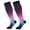 L012, variant on joogoo Blue Gradient Pink Socks Women Men Knee High Sock