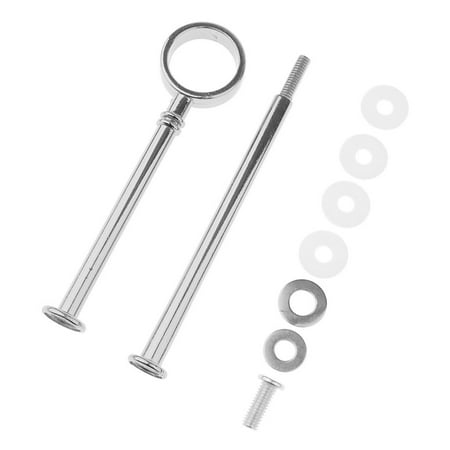 

2 Tier Round Stand Holder Rack Handle Fitting Hardware Rod