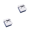thumbnail image 3 of Minnieouse Caja de almacenamiento para collares, organizador de brazaletes, broche de reloj, soporte de joyería, organizador de pendientes para Blanco azul 2Conjunto, 3 of 6