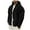 Black, variant on Wancir Men's Fuzzy Sherpa Athletic Hoodie Heavyweight Fleece Jacket Zip Up Hooded Sweatshirt Sports Coat