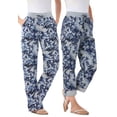 thumbnail image 2 of Woman Within Plus Size Convertible 2-in-1 Cargo Pant & Capri Elastic Waist, 2 of 6