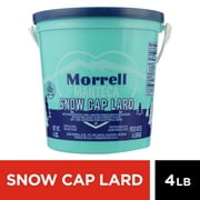 John Morrell Snow Cap Lard, 4 lb