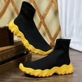 thumbnail image 3 of Chenyee Women's Slip On Socks Sneakers Lightweight Walking Sport Shoes Gym Workout Non Slip Athletic, 3 of 7