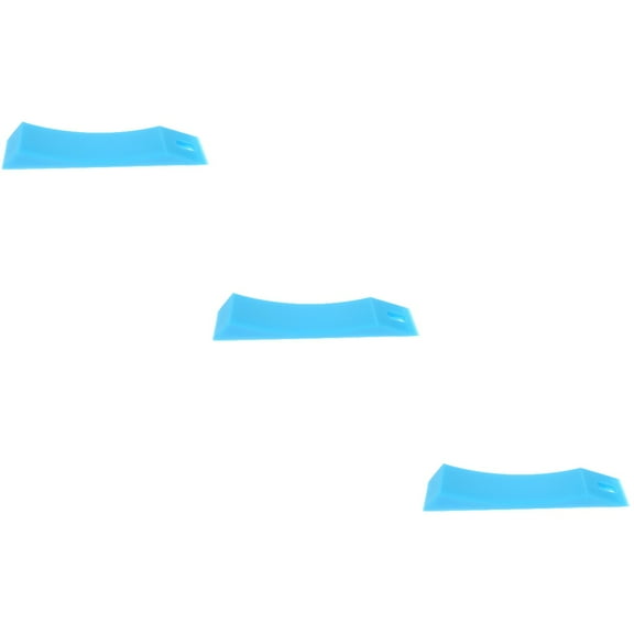 3 Count Barbell Spacer Pad Hip Glute Bridge Thrust Machine Blue