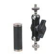 thumbnail image 6 of Metal Tripod Extension Rod 1/4" Female Thread Holder for Action Cameras Phones & Microphones Perfect for Live Stream, 6 of 8
