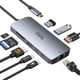 thumbnail image 1 of Hub USB C Selore 9 en 1 con 3 puertos USB HDMI RJ45 100W PD, 1 of 7