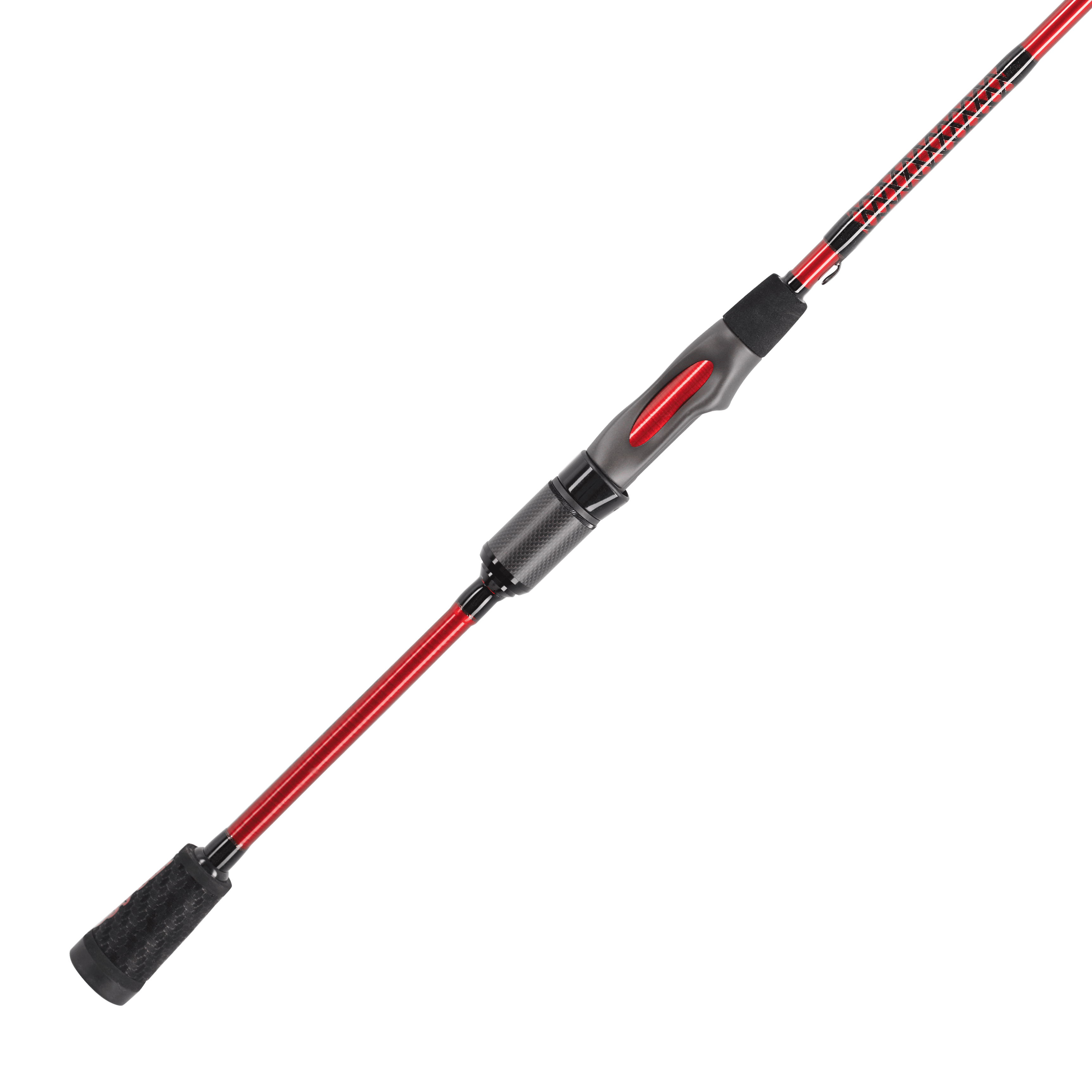Zebco Rhino Tough Cross-Weave Glowtip Casting Fishing Rod, 6-Foot 6-in  1-Piece Rod 