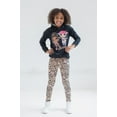 thumbnail image 2 of L.O.L. Surprise! Fierce Big Girls Pullover Crossover Fleece Hoodie and Leggings Outfit Set Little Kid to Big Kid, 2 of 5
