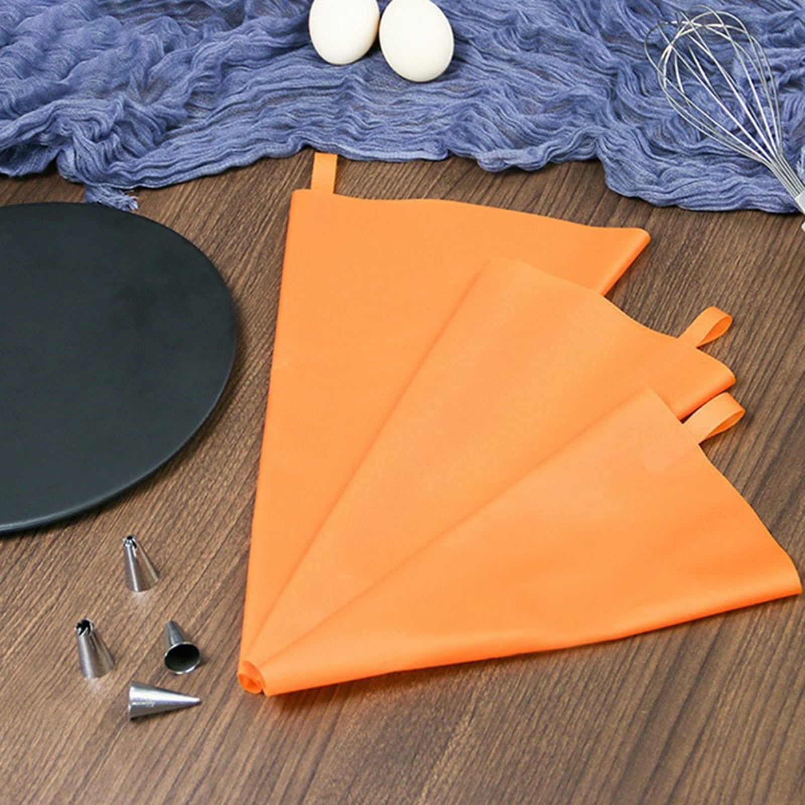 Silicone Pastry Bag Elastic Easy to Use Resilient Eco-friendly