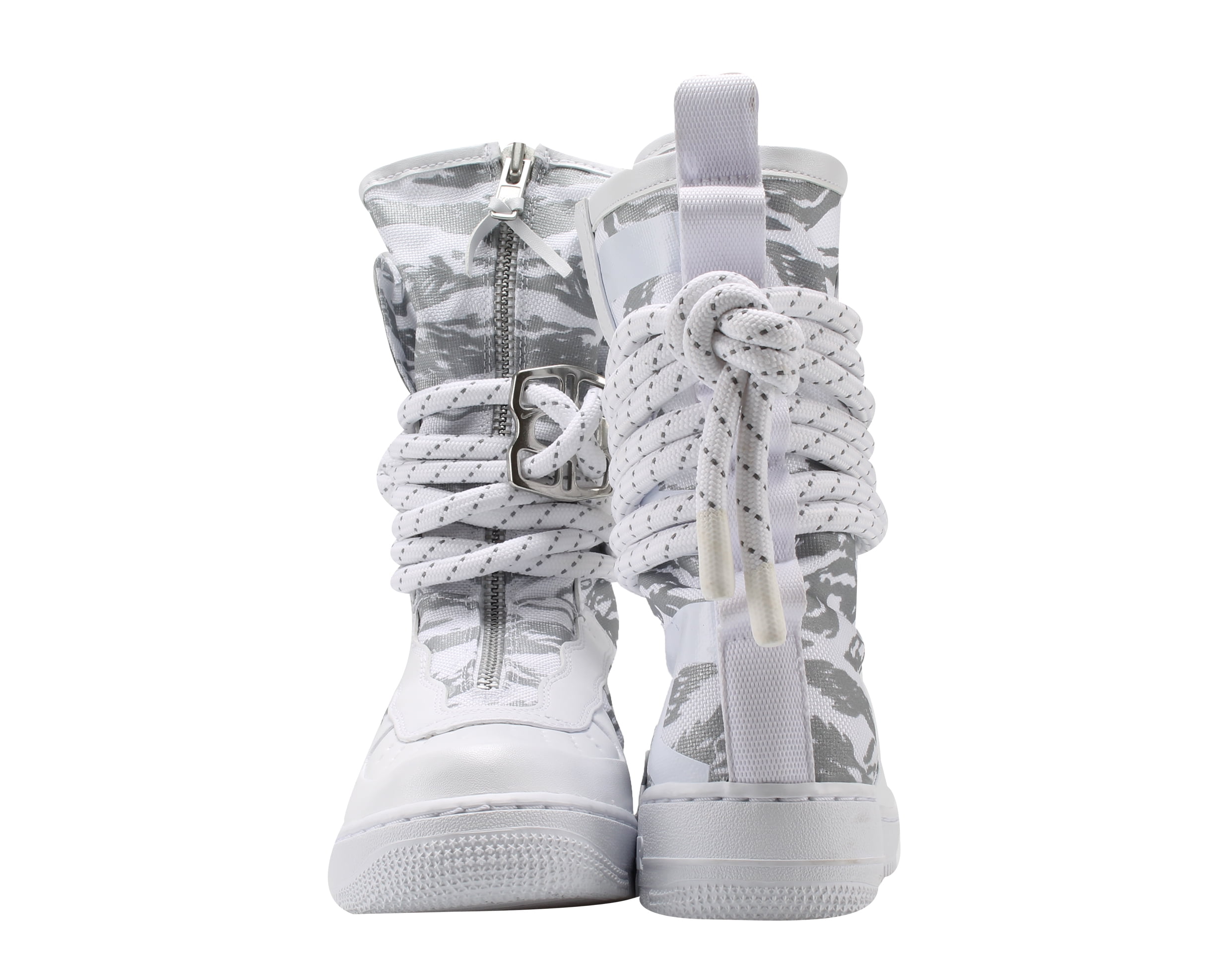 tint stad Gedachte Nike SF Air Force 1 High Top Premium Mens Boots White/White/White  aa1130-100 - Walmart.com