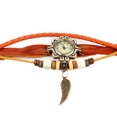 thumbnail image 2 of Handmade Leather Angel Wing Womens Watch, 2 of 5