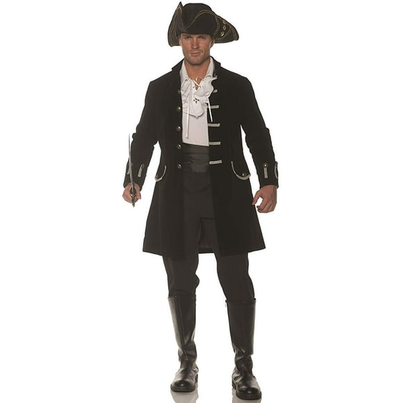 Frock Coat Men's Victorian Black Costume Jacket - One Size