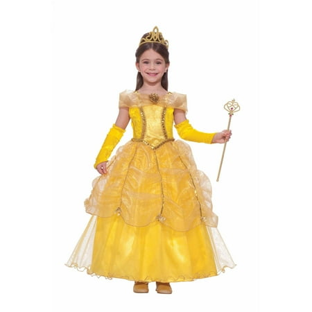 Golden Princess Child Halloween Costume