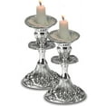 thumbnail image 4 of Disposable Aluminum Candle Holders-Heavy Duty Aluminum Protector, Drip Guard Candlestick Liner Inserts for Shabbat, Funeral Procession, Wedding Dinner All Occasion & Parties: 50CT, 4 of 6