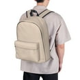 thumbnail image 5 of Goofa Brown Gingham Printed Backpack,Laptop Backpack,Durable Anti-Theft Travel Work Backpack,Water-resistant Backpack, 5 of 9