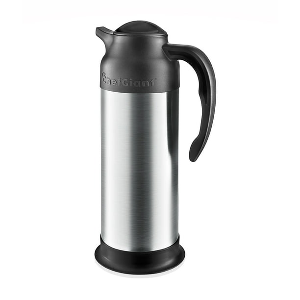 ChefGiant Thermal Carafe Coffee Thermos 1 Liter/33 oz (Set of 2) Stainless Steel Vacuum