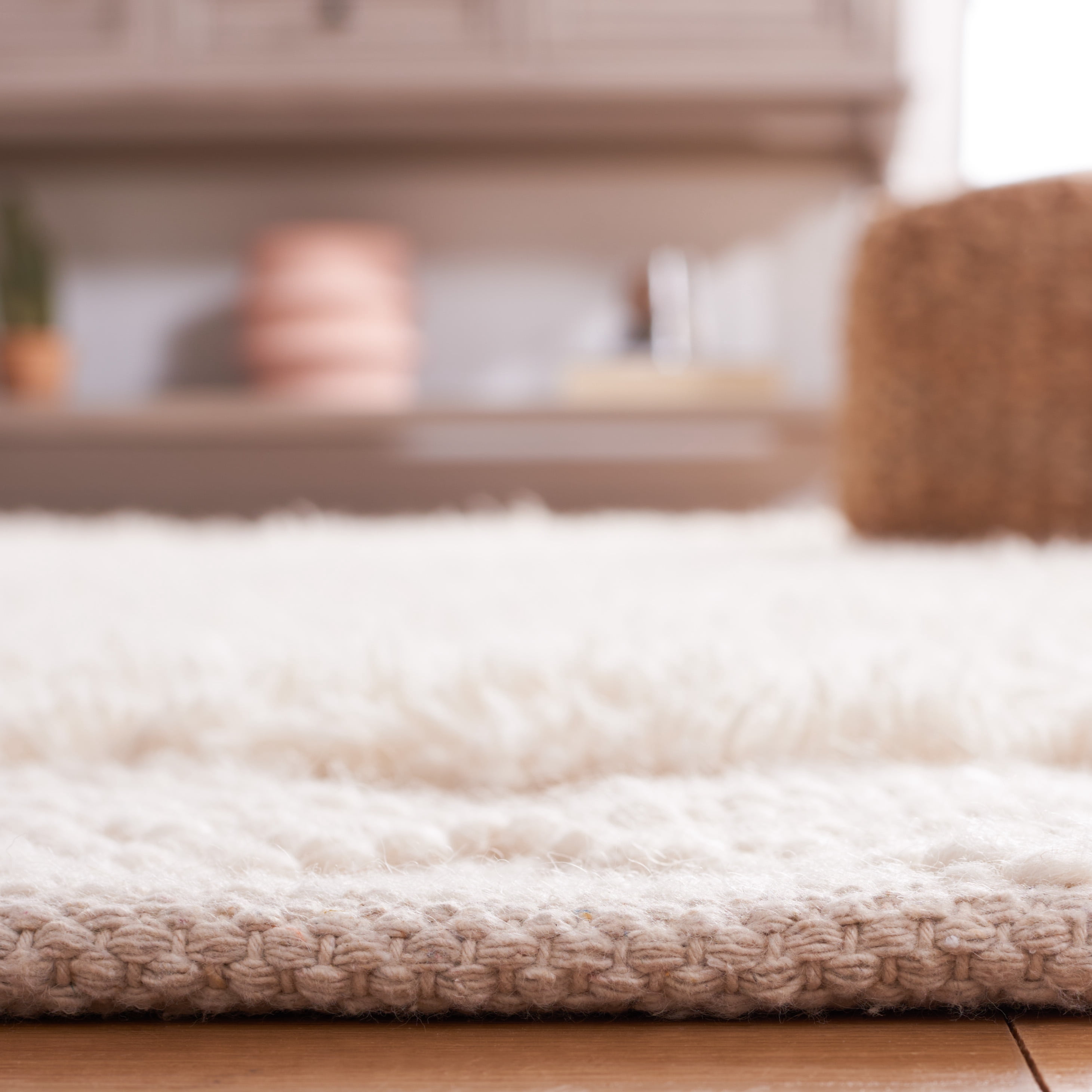 SAFAVIEH Natura Raleigh Geometric Area Rug, Ivory, 3' x 5'
