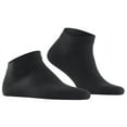 thumbnail image 2 of Falke Men's Sneaker Socks - Sensitive London, Socks, Cotton, Logo, Solid Color Black 43-46, 2 of 5