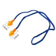 thumbnail image 3 of 5 Pairs Corded Ear Plugs Reusable Silicone Earplugs with String Banded Ear Plug Sleep Noise Cancelling for Hearing Protection, 3 of 4
