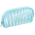 thumbnail image 1 of Bolsa de Maquillaje Transparente Unique Bargains Neceser Organizador para Viajes PVC Azul, 1 of 7