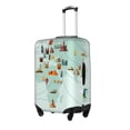 thumbnail image 2 of Kll World Travel Map Luggage Cover Suitcase Cover Suitcase Protector (Luggage not included)-X-Large, 2 of 8