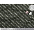 thumbnail image 2 of Soimoi Tissu Poly Georgette Triangle Imprimé Tissu au Mètre 42 Pouces de Large, 2 of 3