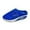 Blue, variant on Slippers for Women,Summer Fashion Solid Color Fine Mesh Wrapped Toe Slippers Comfortable Non Beach Slippers,Womens Slippers,Khaki,6.5