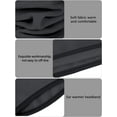 thumbnail image 4 of 6 Pieces Fleece Ear Warmers Headband Winter Neck Gaiter, 4 of 7