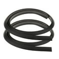 thumbnail image 1 of 2x neumático neumático ceja rueda arco guardabarros embellecedores protectores tira de goma negro Cola Los neumáticos de la frente, 1 of 8
