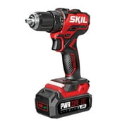 SKIL CB8437B-10 20V PWRCORE 20 Brushless Compact Lithium-Ion Cordless Drill Driver and Impact Driver Combo Kit (2 Ah)
