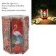 thumbnail image 4 of Luces colgantes de jardín, iluminación decorativa LED impermeable, linterna con patrón de pájaro Hexagonal para patio de casa, 4 of 8
