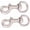 White, variant on Lohol Large Dog Tie Out Cable 2 Pack, Heavy Duty Swivel Snap Hooks and Traction Rope Buckle for Big Dogs, Outdoor Pet Tether Cable