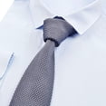 thumbnail image 3 of Corbata de punto Sunnimix para hombre Gris, 3 of 6