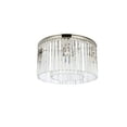 thumbnail image 3 of Elegant Lighting Sydney 26" 8 Light Royal Crystal Flush Mount, 3 of 9