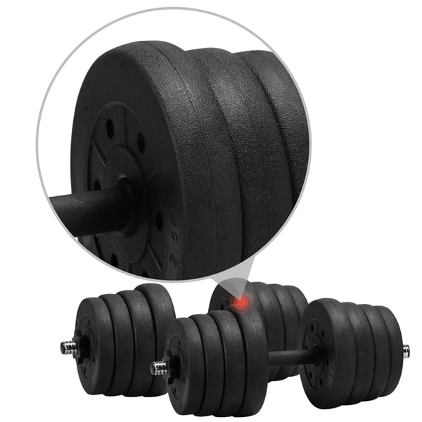 Yaheetech 66 lbs dumbbell set hotsell