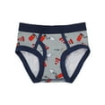 thumbnail image 2 of Firefighters and Fire Trucks Toddler Boys Cotton Briefs With Pouch (5 Pack) - 5T, 2 of 6