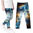 thumbnail image 1 of Odeerbi 3-8 Años Leggings Niñas Estampado Cielo Estrellado Mallas Elásticas Pantalones Verano Starlit Cintura Alta Suave Pantys, 1 of 5