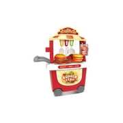 Burger Stop Cart 35-Piece Playset